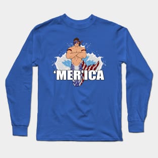 ‘Mer’ica Long Sleeve T-Shirt